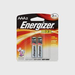 Батарейка Energizer MAX E92/AAA BP 2 RU (Блистер 2 шт) E300157203 /1371325/