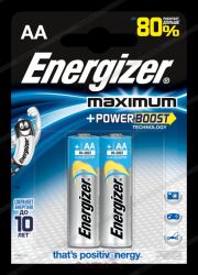 Батарейка Energizer Maximum AA LR6 FSB2/12 638634