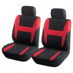 Чехлы-рубашки на сиденье с подголовниками черный с красным 8предм.ARNEZI A0508002 /1035827/