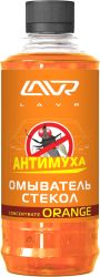 Ln1217 Омыватель стекол Orange Анти Муха концентрат LAVR Glass Washer Concentrate Anti Fly 1000мл