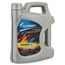 Моторное масло Gazpromneft Premium N  SAE  5W40 API SN/CF синт.4л