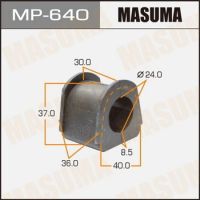 MB338595 Втулка стабилизатора (MP-640 MASUMA)
