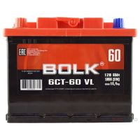 Аккумулятор BOLK Standart 60 А/ч прямая L+ 242x175x190 EN500 А B 60-3-L /1815417/