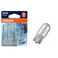 Автолампа OSRAM ORIGINAL 12V W5W блистер 2шт.2825-02B