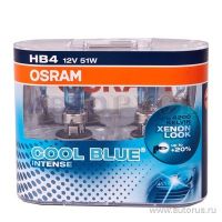 Автолампа OSRAM ORIGINAL HB4 12V 51W P22d COOL BLUE INTENSE 2 шт. DUOBOX 9006CBI-HCB /210176/