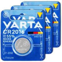 Батарейка литиевая дисковая специальная 1 шт.VARTA Lithium CR2016 3V 06016101401 /1217524/